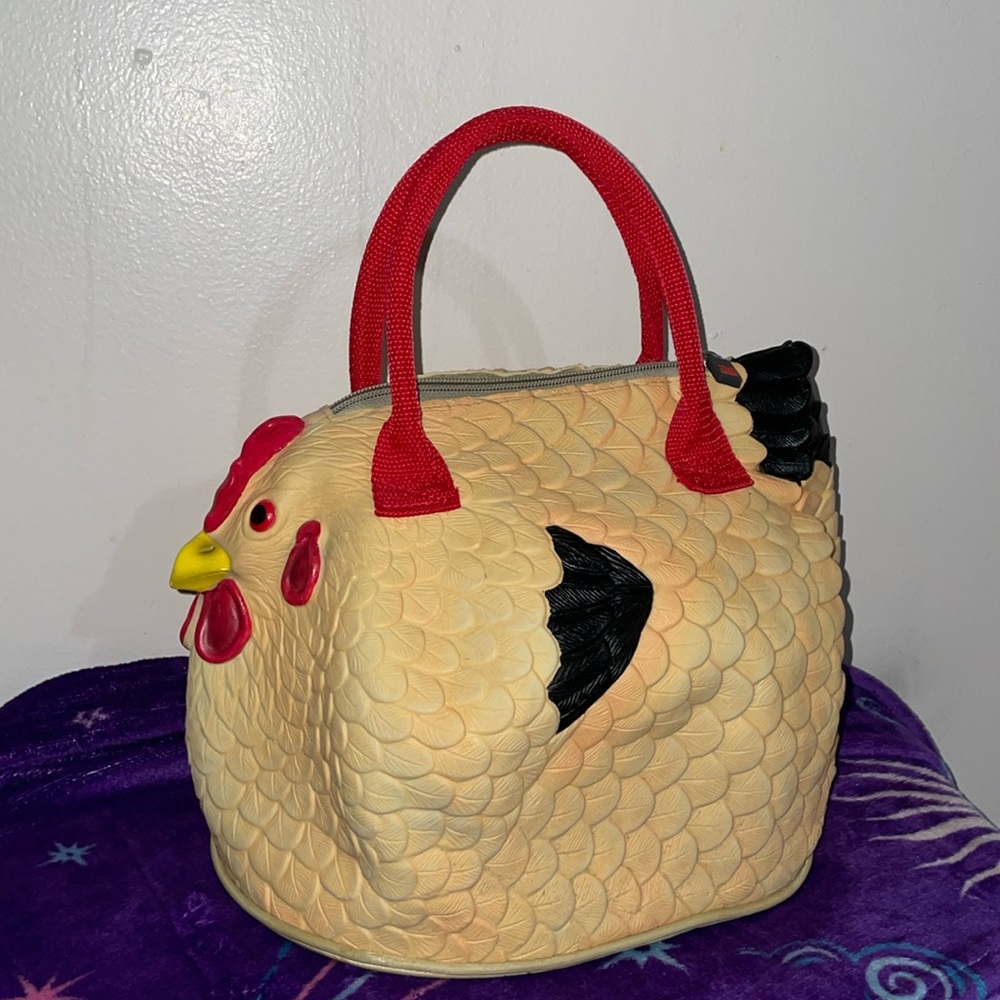 🐔🐓Rubber Chicken Purse